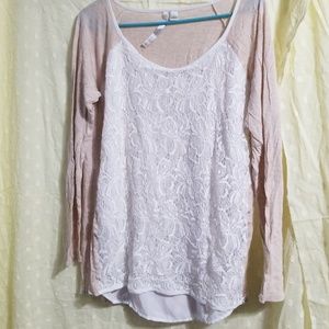 Long Sleeve Shirt Size Large. Lauren Conrad